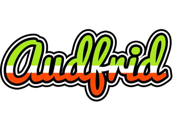 Audfrid superfun logo