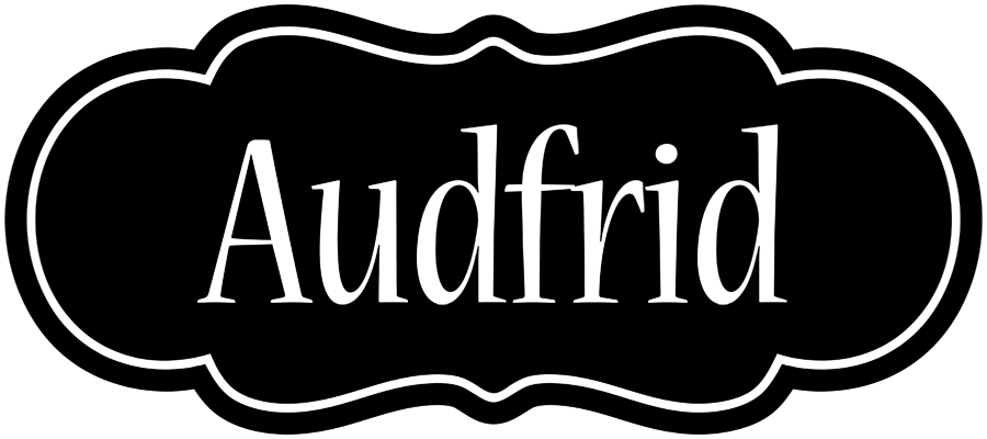Audfrid welcome logo