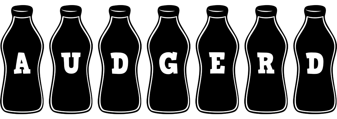 Audgerd bottle logo