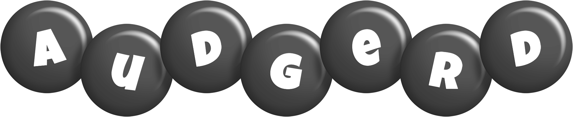 Audgerd candy-black logo