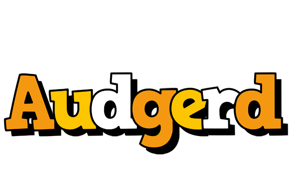 Audgerd cartoon logo