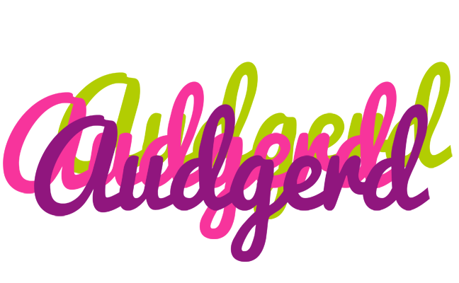 Audgerd flowers logo