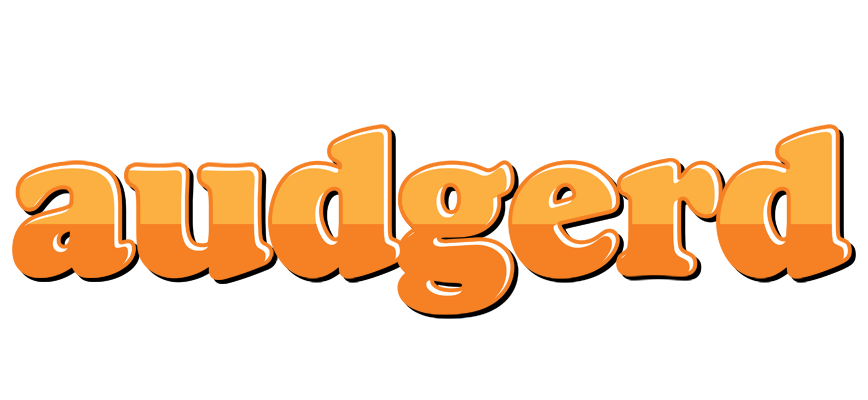 Audgerd orange logo