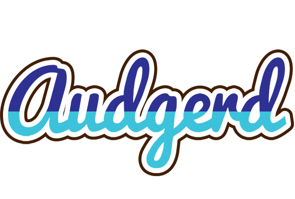 Audgerd raining logo