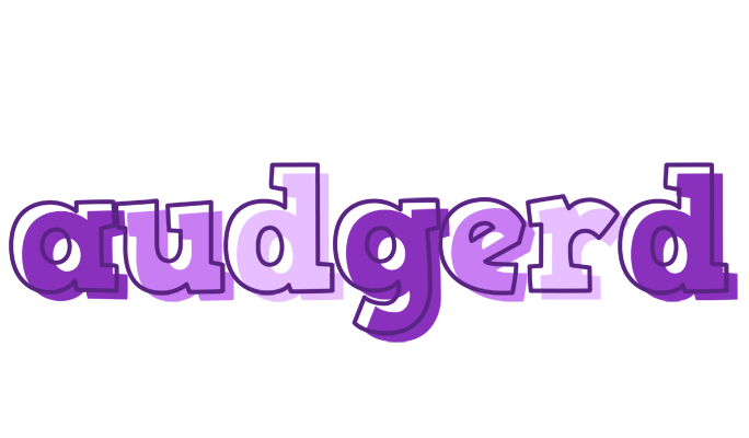 Audgerd sensual logo