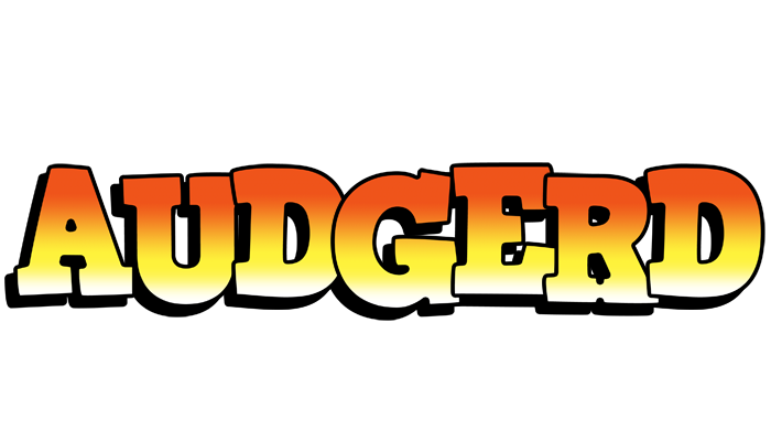 Audgerd sunset logo