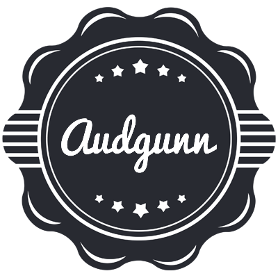 Audgunn badge logo