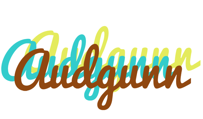 Audgunn cupcake logo