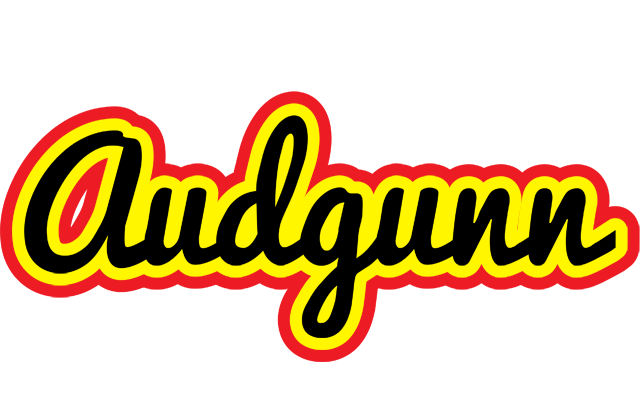 Audgunn flaming logo