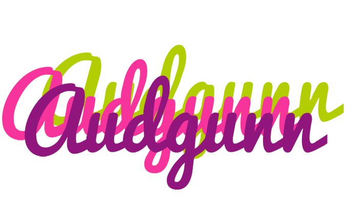 Audgunn flowers logo