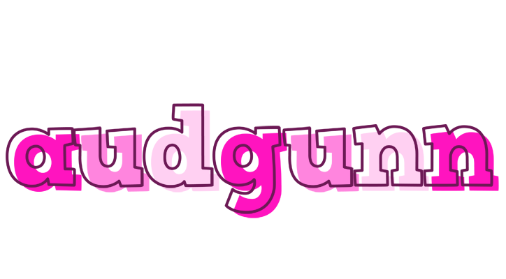 Audgunn hello logo