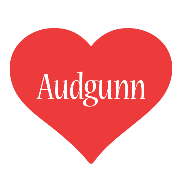 Audgunn love logo