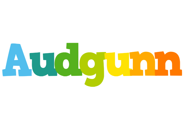 Audgunn rainbows logo