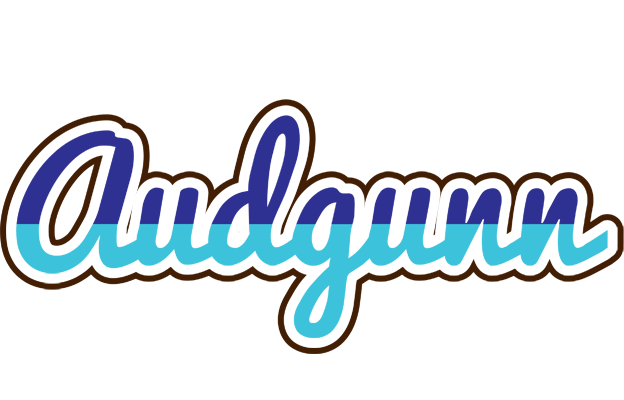 Audgunn raining logo