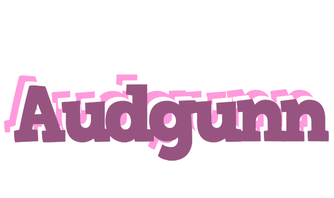 Audgunn relaxing logo