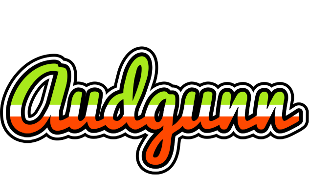 Audgunn superfun logo