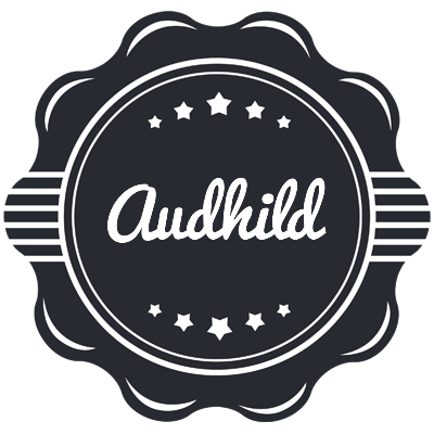 Audhild badge logo