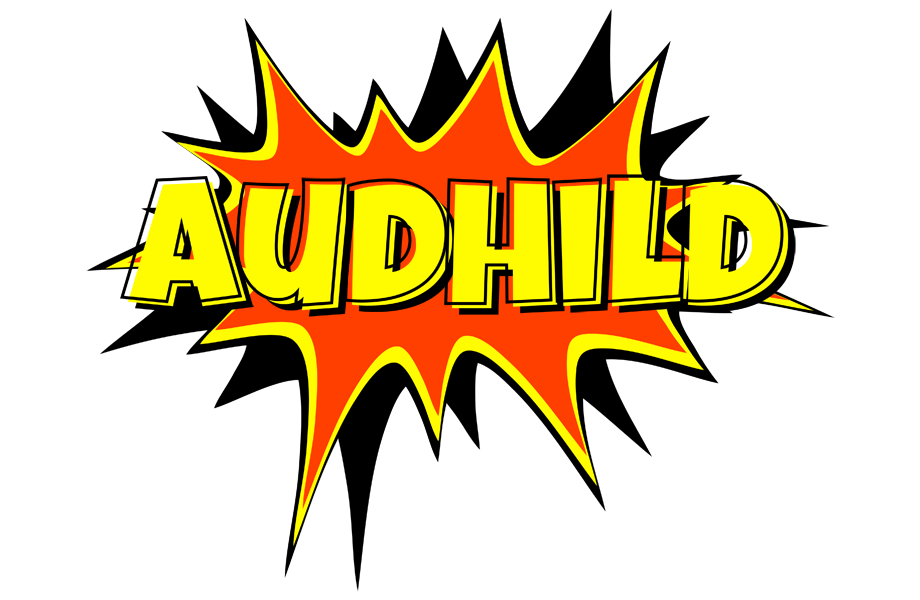 Audhild bazinga logo