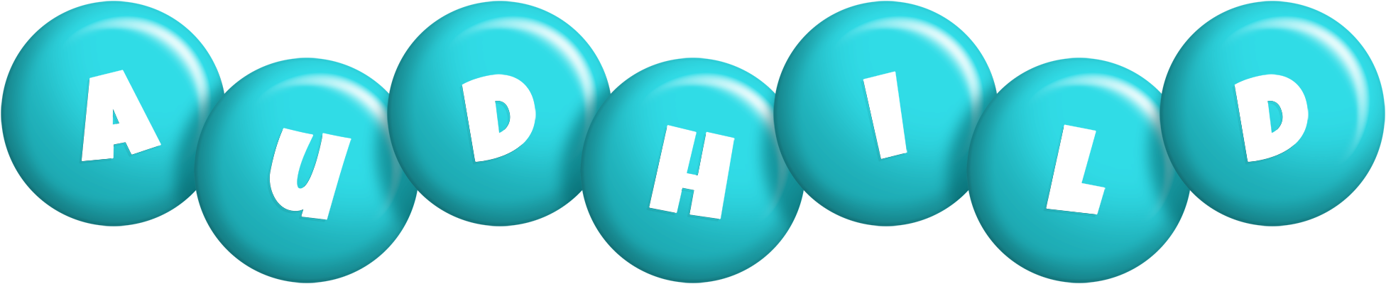 Audhild candy-azur logo