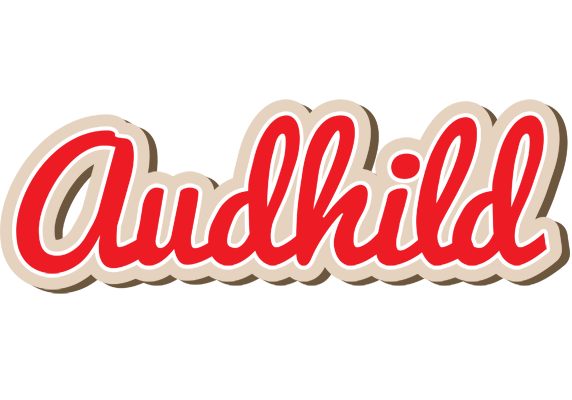Audhild chocolate logo
