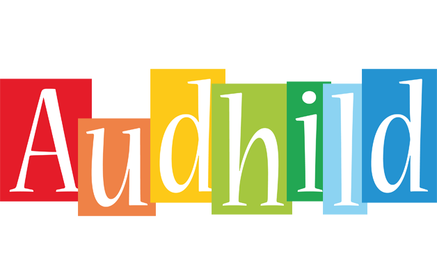 Audhild colors logo