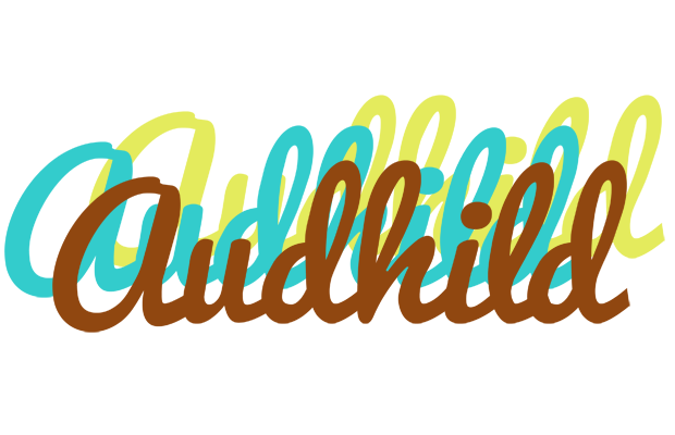 Audhild cupcake logo