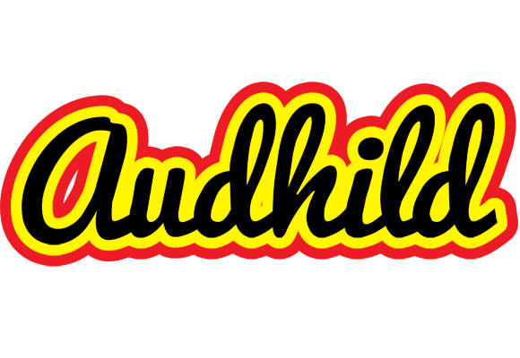 Audhild flaming logo