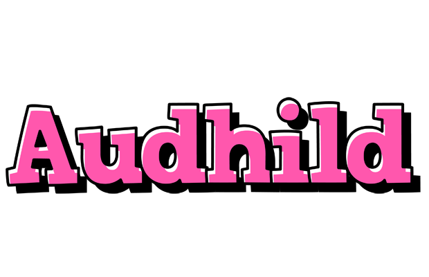 Audhild girlish logo