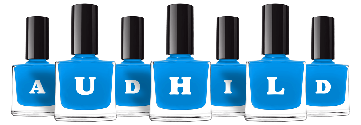 Audhild glossy logo