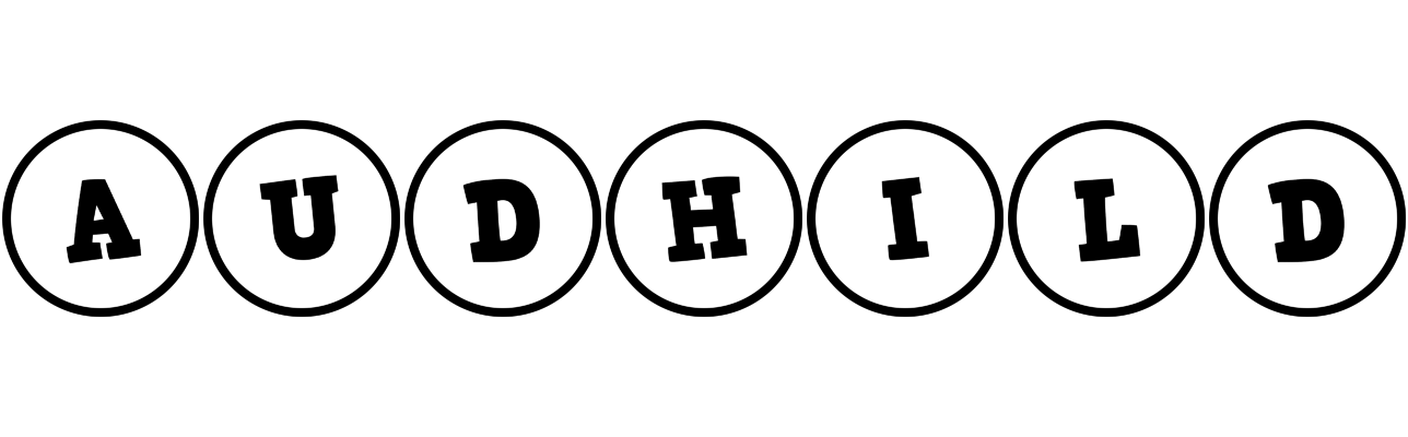 Audhild handy logo