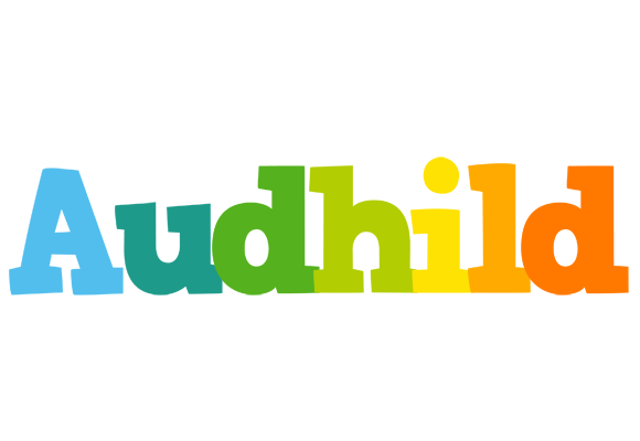 Audhild rainbows logo