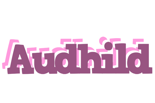 Audhild relaxing logo