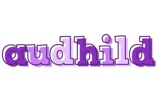 Audhild sensual logo