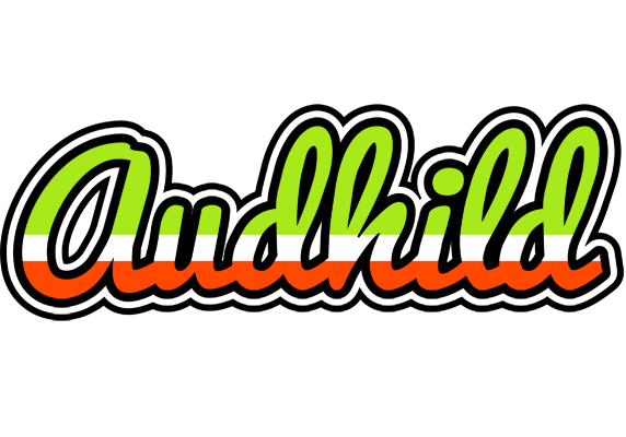 Audhild superfun logo