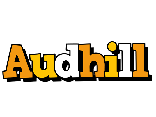 Audhill cartoon logo
