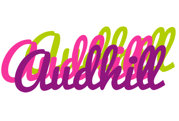 Audhill flowers logo