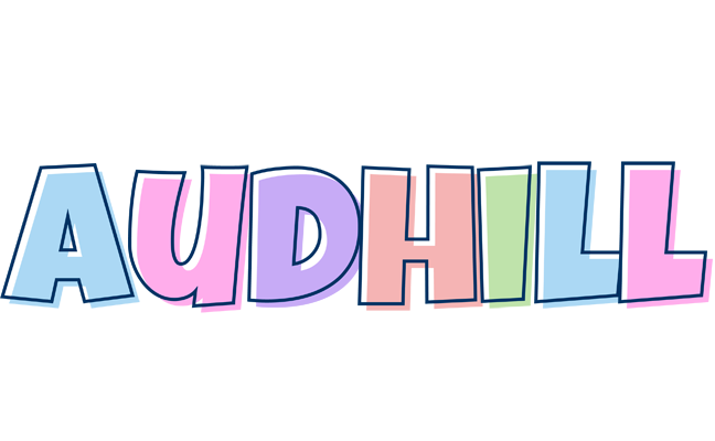 Audhill pastel logo