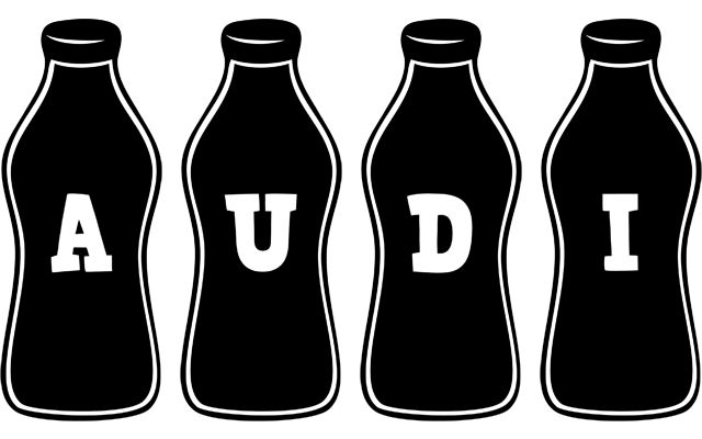 Audi bottle logo