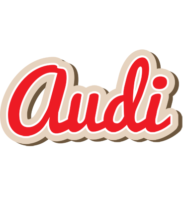 Audi chocolate logo