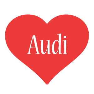 Audi love logo