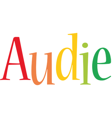 Audie birthday logo