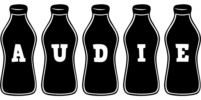 Audie bottle logo