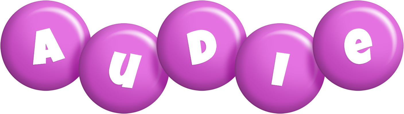 Audie candy-purple logo