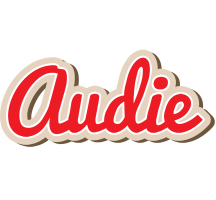 Audie chocolate logo