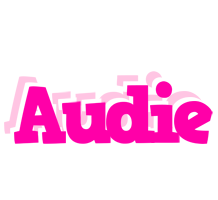 Audie dancing logo