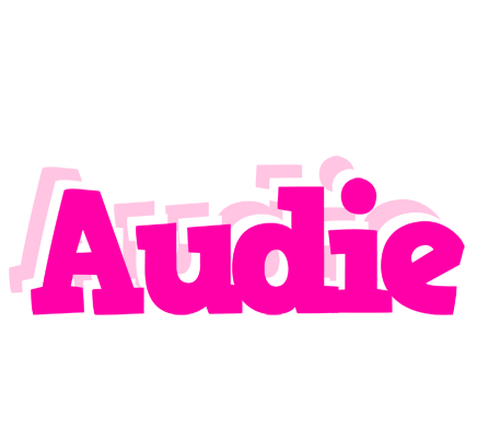 Audie dancing logo