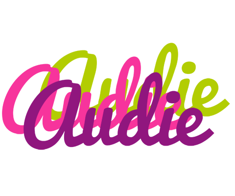 Audie flowers logo