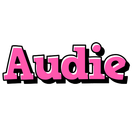 Audie girlish logo