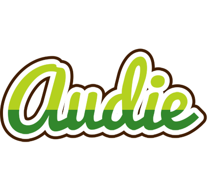 Audie golfing logo