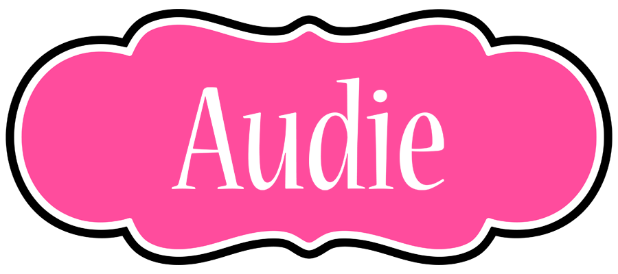 Audie invitation logo